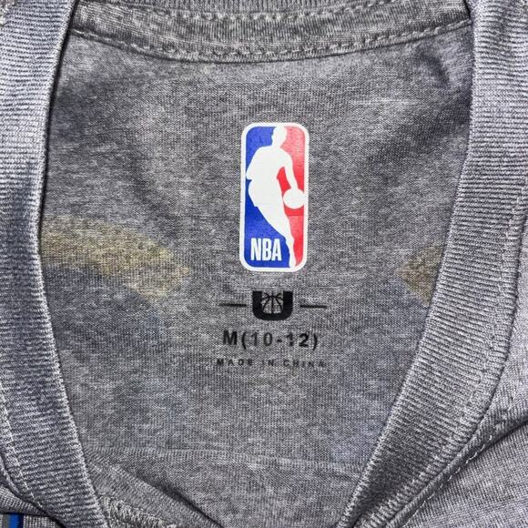 Golden State Warriors NBA Boys M Gray TShirt Basketball Curry 30 Basketball Cali - Picture 4 of 10